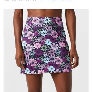 NWOT Jofit Women's Viola Garden
Long Mina Print Skort  Size L